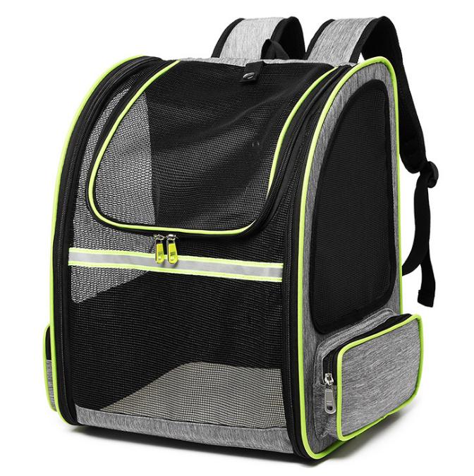 Breathable pet carrier backpack for dog and cat